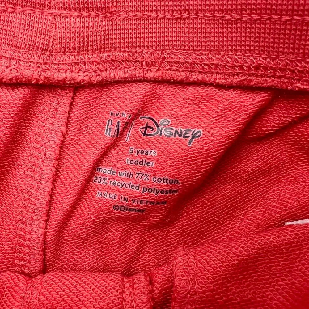 Gap x Disney Red Mickey Mouse Shorts